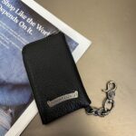 Chrome Hearts クロムハーツ 小銭入れ 本革 ケース付き