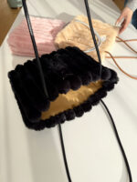 Prada プラダ ファーサンダルトートバッグ 33x24cm ノベルティ - 画像 (9)