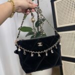 CHANEL ノベルティバック ベルベット 24*8*17CM - 画像 (4)