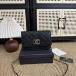 Chanel WOCシリーズ チェーンウォレット キャビア 19*4*12CM