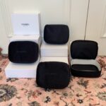 CHANEL ベルベット化粧ポーチ 22*5.5*17cm