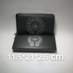 Chrome Hearts クロムハーツ 長財布 本革 ケース付き