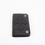 Chrome Hearts  クロムハーツ 二つ折り財布 本革 ケース付き - 画像 (8)