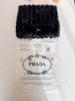 Prada プラダ ファーサンダルトートバッグ 33x24cm ノベルティ - 画像 (3)