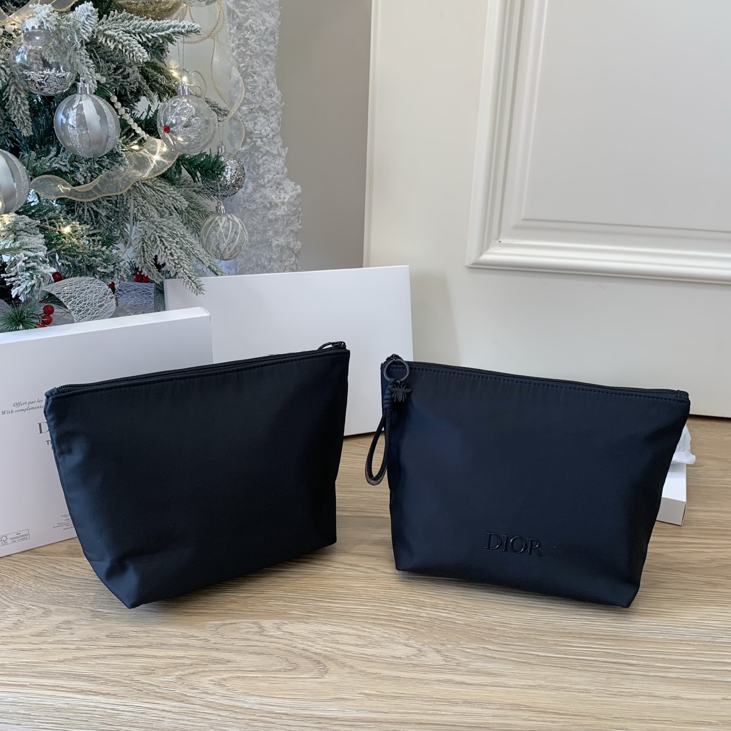 0002 DIOR 化粧ポーチ ノベルティ ケース付き 28*20*10cm - 画像 (1)