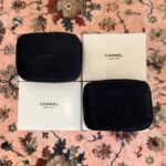 CHANEL ベルベット化粧ポーチ 22*5.5*17cm - 画像 (5)