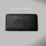 Chrome Hearts クロムハーツ 長財布 本革 ケース付き