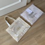 DIOR  ビューティー メイクアップカウンター ノベルティ商品レースネットトートバッグ 41*38*15cm