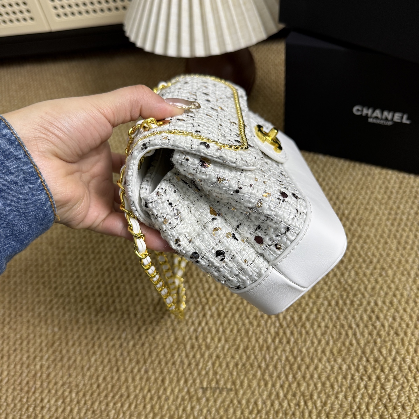 0003 (3) CHANEL 肩掛けバック ノベルティ 22*8*13CM - 画像 (1)