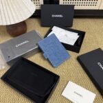 CHANEL 26vicデニム パスポートケース ノベルティ 10*14.5cm - 画像 (4)