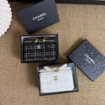 CHANEL プレゼント用 コットンツイード シャネル風ボックスバッグ 18*9*12CM