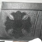 Chrome Hearts クロムハーツ フラグメントケース 本革 ケース付き - 画像 (9)