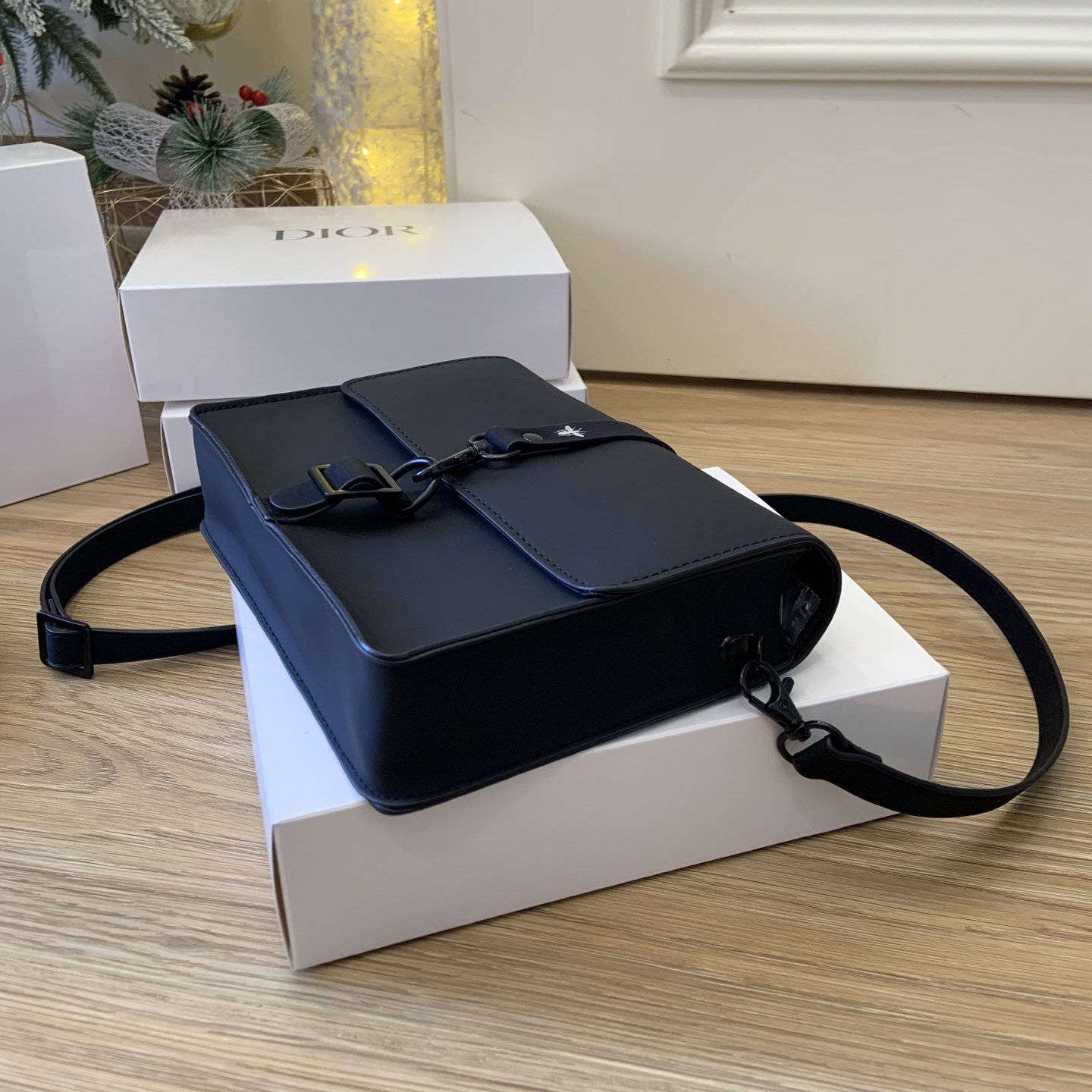 0004 DIOR ディオール メッセンジャーバッグ 21×15.5×5cm ノベルティ - 画像 (1)