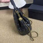 Chanel ゴールドコイン バケットバッグ ノベルティ 21*14*21cm - 画像 (3)