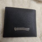 Chrome Hearts クロムハーツ 二つ折り財布 本革 ケース付き - 画像 (5)