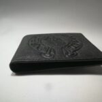 Chrome Hearts クロムハーツ 二つ折り財布 本革 ケース付き - 画像 (6)