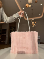 Prada プラダ ファーサンダルトートバッグ 33x24cm ノベルティ - 画像 (19)
