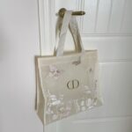 DIOR  ビューティー メイクアップカウンター ノベルティ商品レースネットトートバッグ 41*38*15cm - 画像 (4)