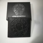 Chrome Hearts クロムハーツ 二つ折り財布 本革 ケース付き - 画像 (5)