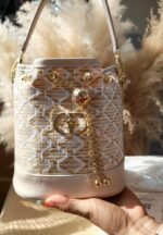 Diorディオール香水カウンター限定プレゼント ワンピース編み水筒バッグ ノベルティ 23*19*12cm - 画像 (8)