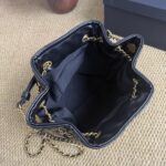 Chanel ゴールドコイン バケットバッグ ノベルティ 21*14*21cm - 画像 (9)