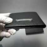 Chrome Hearts クロムハーツ 二つ折り財布 本革 ケース付き - 画像 (9)