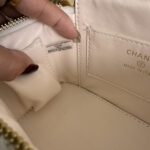 CHANEL プレゼント用 コットンツイード シャネル風ボックスバッグ 18*9*12CM - 画像 (10)