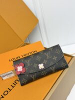 lv 花長財布 モノグラム ケース付き 19*2*10cm - 画像 (5)