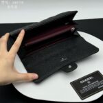 Chanel 長財布 二つ折り財布 ケース付き A80758 10.5*3cm - 画像 (6)