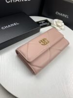Chanel 長財布 二つ折り財布 ケース付き 0955 10*19.5*2.5cm - 画像 (2)