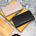 lv 型押し 長財布 ケース付き M81510 19.5*10.5*2.5cm