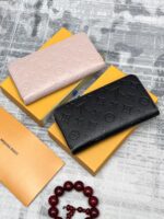 lv 型押し 長財布 ケース付き M81510 19.5*10.5*2.5cm