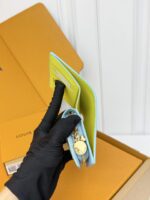 lv 二つ折り財布 小銭入れ付き 11*3.5*8.5cm ケース付き - 画像 (4)