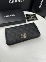 CHANEL 長財布 二つ折り財布 ケース付き 2741 10*19.5*2.5cm - 画像 (4)