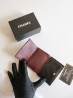 Chanel 三つ折り財布 ケース付き 50089 - 画像 (5)