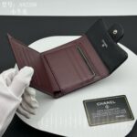 Chanel 三つ折り財布 ケース付き A82288 10*11*3cm - 画像 (5)