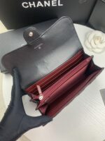Chanel 長財布 二つ折り財布 ケース付き 80758 19*10 - 画像 (6)