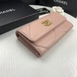 Chanel 長財布 二つ折り財布 ケース付き 0955 10*19.5*2.5cm