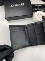Chanel 三つ折り財布 ケース付き 0956 10*11cm - 画像 (7)