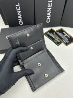 Chanel 二つ折り財布 ケース付き 6038 12*10cm - 画像 (5)