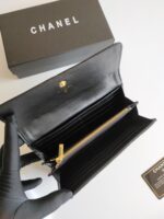 Chanel 二つ折り財布 長財布 ケース付き 50096 10.5*19*3cm - 画像 (5)