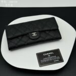 Chanel 長財布 二つ折り財布 ケース付き A80758 10.5*3cm - 画像 (5)