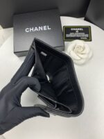 Chanel 三つ折り財布 ケース付き 0956 10*11cm - 画像 (4)