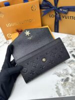 LV 二つ折り財布 長財布 雪タイプ ケース付き 60531 19*10*2cm - 画像 (6)