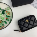 CHANEL カード入れ 小銭入れ 69721 ケース付き 9x10cm - 画像 (6)