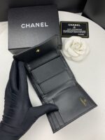 Chanel 三つ折り財布 ケース付き 0956 10*11cm - 画像 (8)