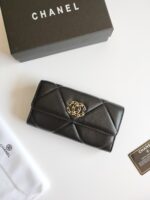 Chanel 二つ折り財布 長財布 ケース付き 50096 10.5*19*3cm - 画像 (4)
