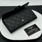 Chanel 長財布 二つ折り財布 ケース付き A80758 10.5*3cm - 画像 (9)