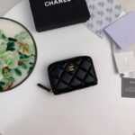 CHANEL カード入れ 小銭入れ 69721 ケース付き 9x10cm - 画像 (4)