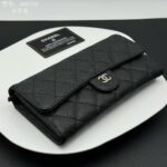 Chanel 長財布 二つ折り財布 ケース付き A80758 10.5*3cm - 画像 (3)